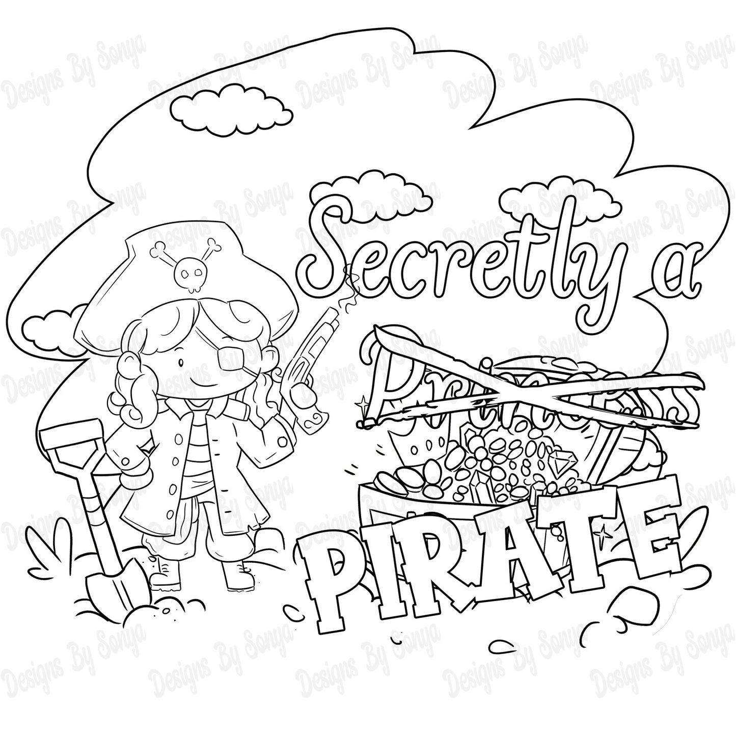 Secretly A Pirate