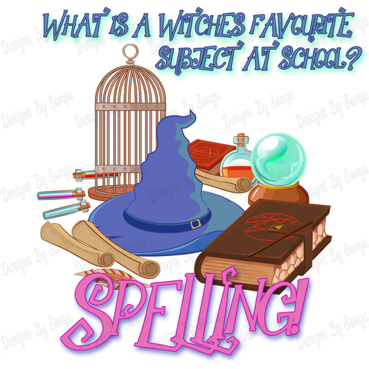 What Is A Witches Favourite Subject At School?