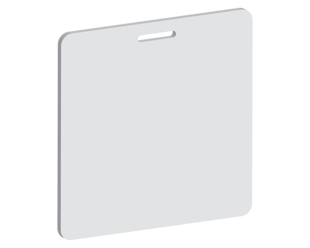 Square Luggage Tag