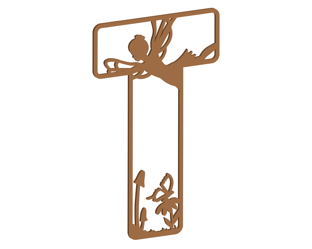 MDF Fairy Themed Letters
