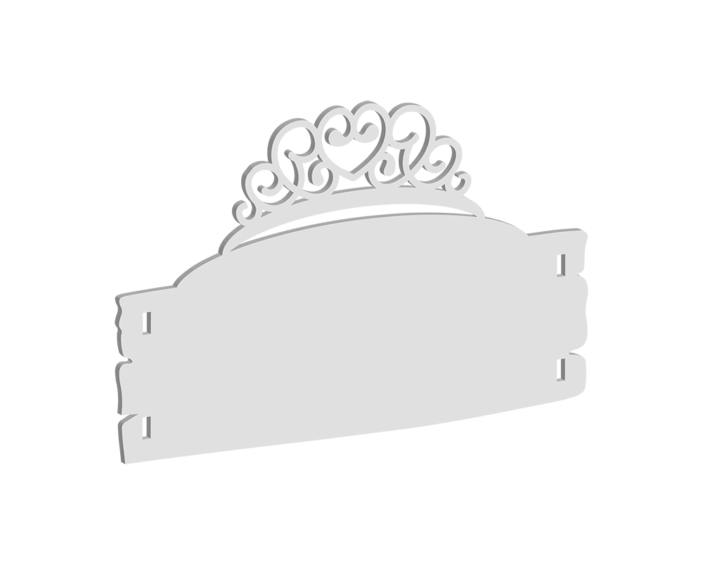 Tiara Memorial Bench