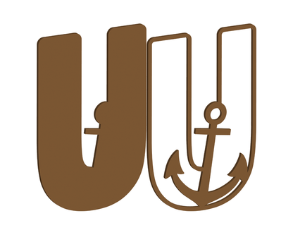 MDF Nautical Themed Letters (N-Z)