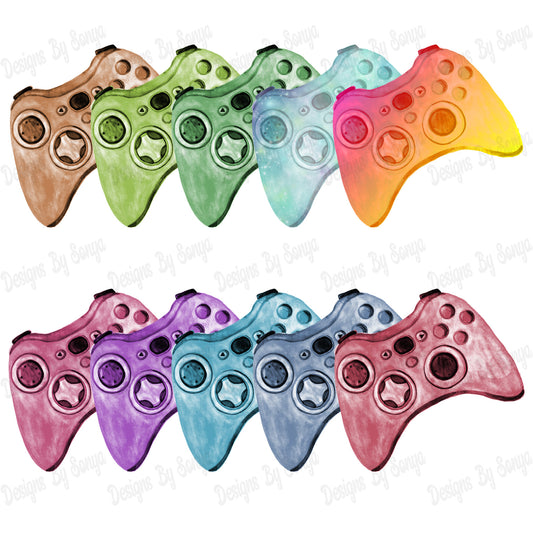 Game Controller Digital Elements