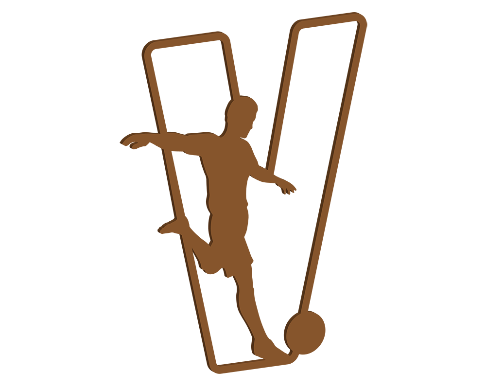 MDF Footballer Themed Letters