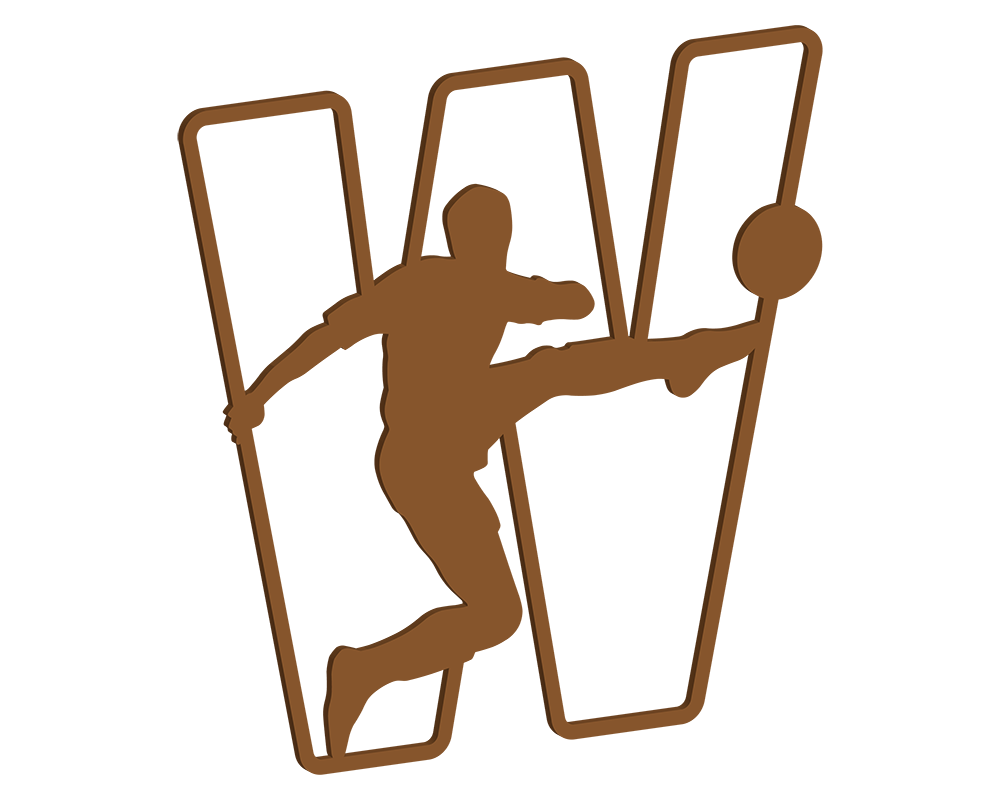 MDF Footballer Themed Letters
