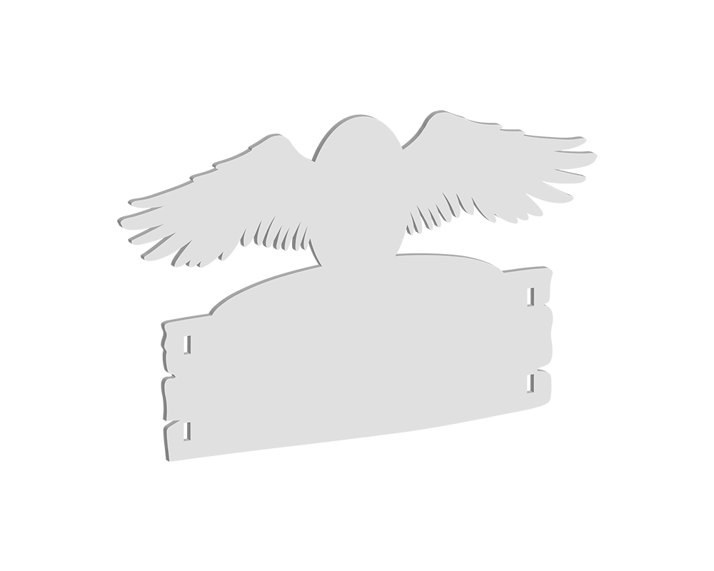 Winged Memorial Bench 2