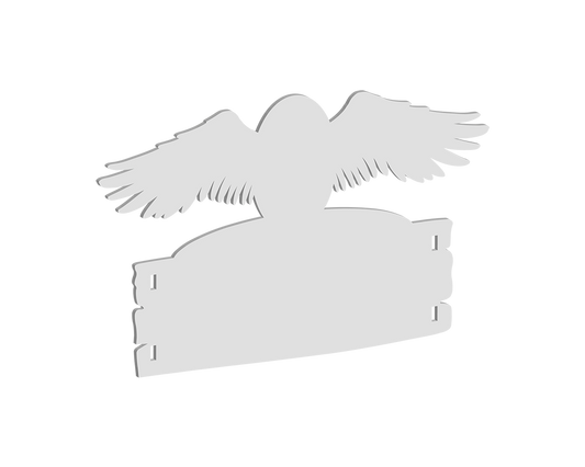 Winged Memorial Bench 2