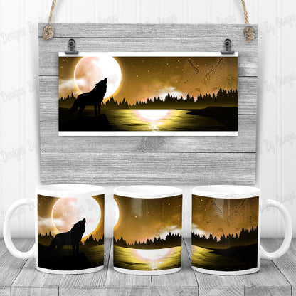 Moonlit Wolf Design Pack 1 (10 Colour Options Inc)