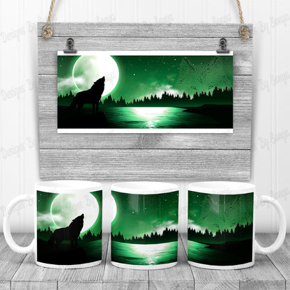 Moonlit Wolf Design Pack 1 (10 Colour Options Inc)
