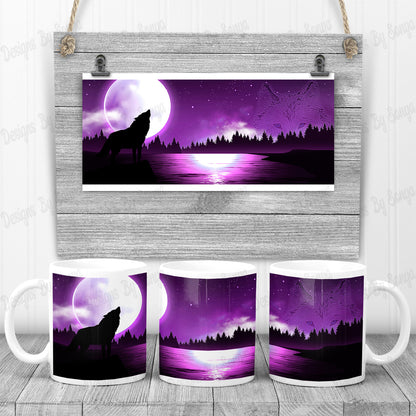 Moonlit Wolf Design Pack 1 (10 Colour Options Inc)