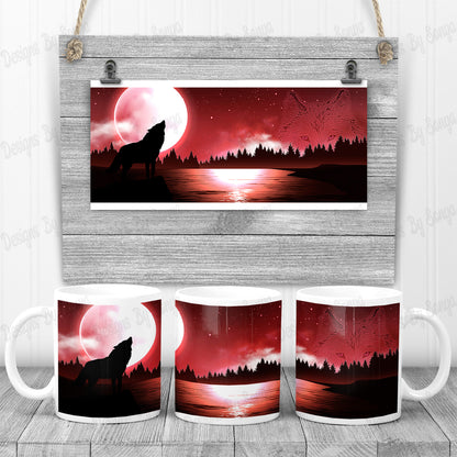Moonlit Wolf Design Pack 1 (10 Colour Options Inc)