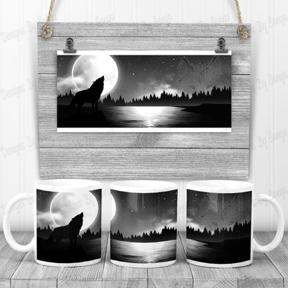 Moonlit Wolf Design Pack 1 (10 Colour Options Inc)