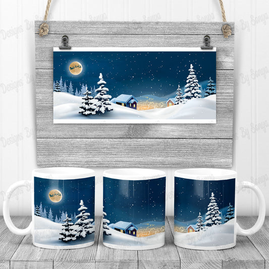 Christmas Mug and Coaster Set 2