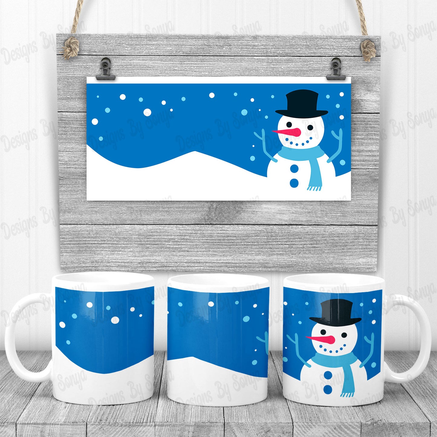 Christmas Mug and Coaster Set 9