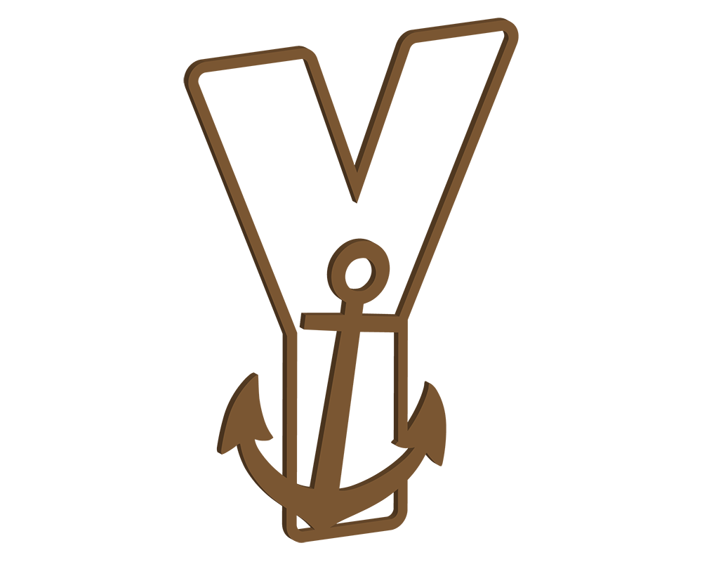 MDF Nautical Themed Letters (N-Z)