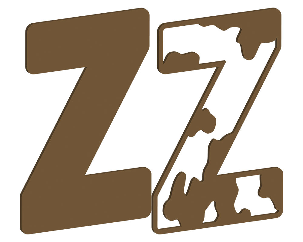 MDF Cow Themed Letters