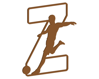 MDF Footballer Themed Letters